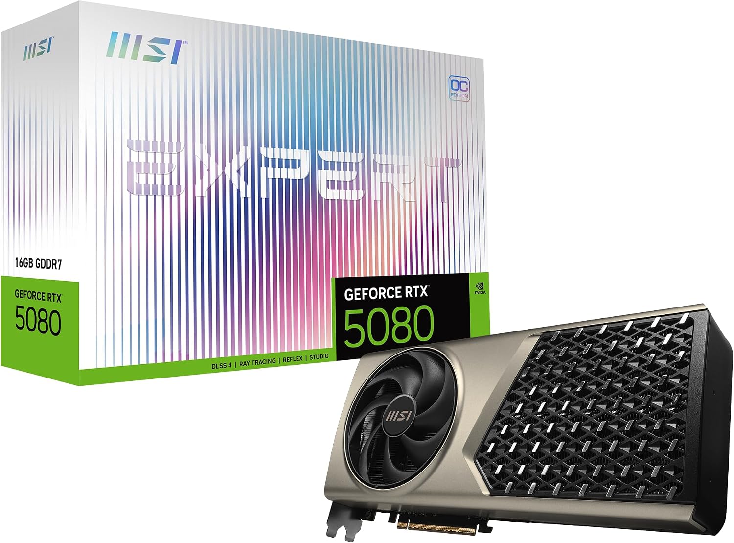 MSI GeForce RTX 5080 16G EXPERT OC